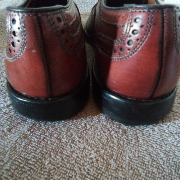 Allen Edmonds Dark Chili Men's Classic McAllister Wingtip Oxford sz 8.5 - Picture 5 of 15